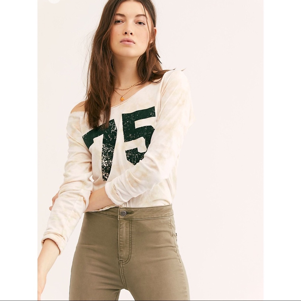 FREE PEOPLE “GO FOR IT” LONG SLEEVE TUNIC Final Drop